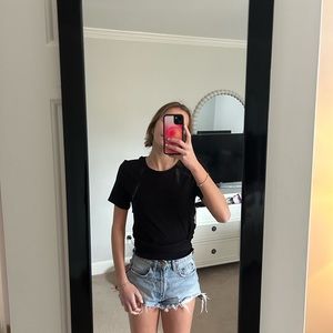 Anthropologie pilcro tied top